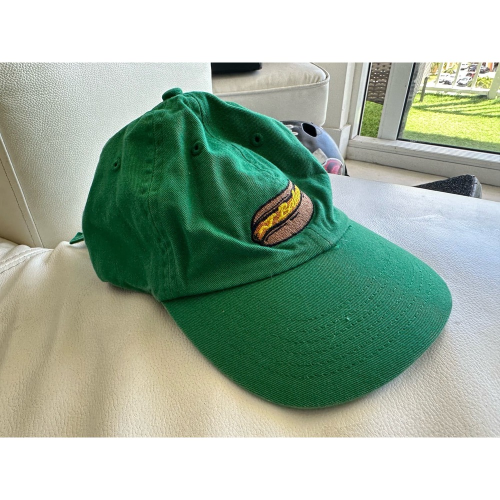 J Balvin Para Mi Gente Hat Cap Mens Green Cotton Embroidered Logo Streetwear